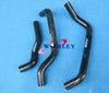Honda TRX250 TRX250R Aluminum Radiator + Black Hose (1988-1989)