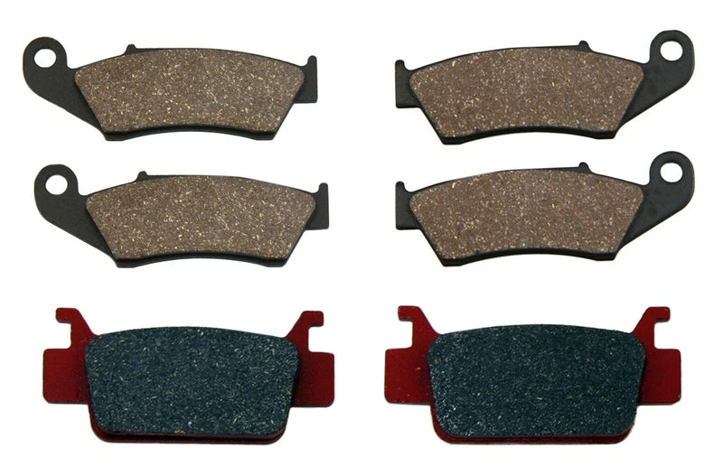Honda TRX700XX Sportrax Front & Rear Semi-Metallic Brake Pads (2008–2009)