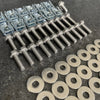 Nissan Navara NP300 Under Tray Cover Stainless Steel Bolts & Clips