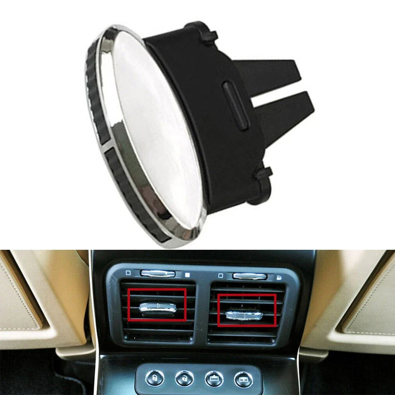 Maserati GranCabrio Black+Silver Air Conditioning Outlet Paddle (2010–2015)