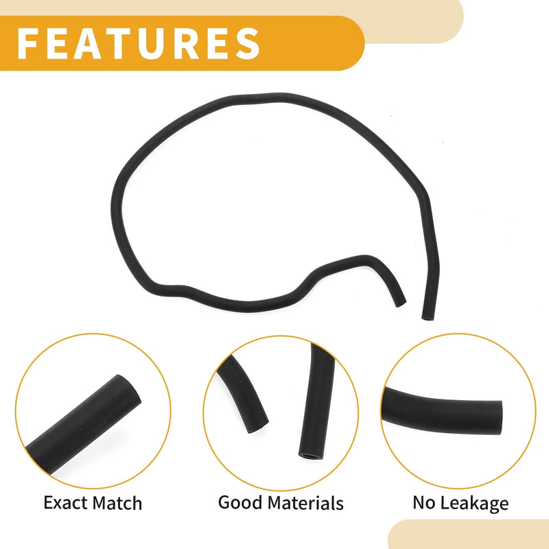 Ford Focus (2004-2011) Rubber Black 1 x Pc Radiator Hose