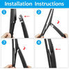 Mazda 5 12" Rear Window Wiper Blade Arm Set (2006-2013)