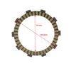 Honda Interceptor VFR800FI 8x Clutch Friction Plates (2000-2001)
