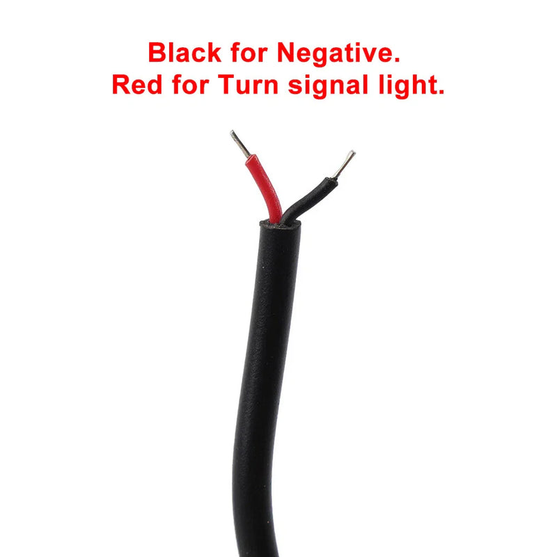 Harley Touring LED Fork Turn Signal Light Indicator Amber