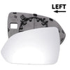 Hyundai Accent Left Side White Mirror Glass (2018-2020)