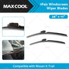 Nissan X-Trail T32 (2014-2022) Front Pair 26" & 17" Wiper Blades
