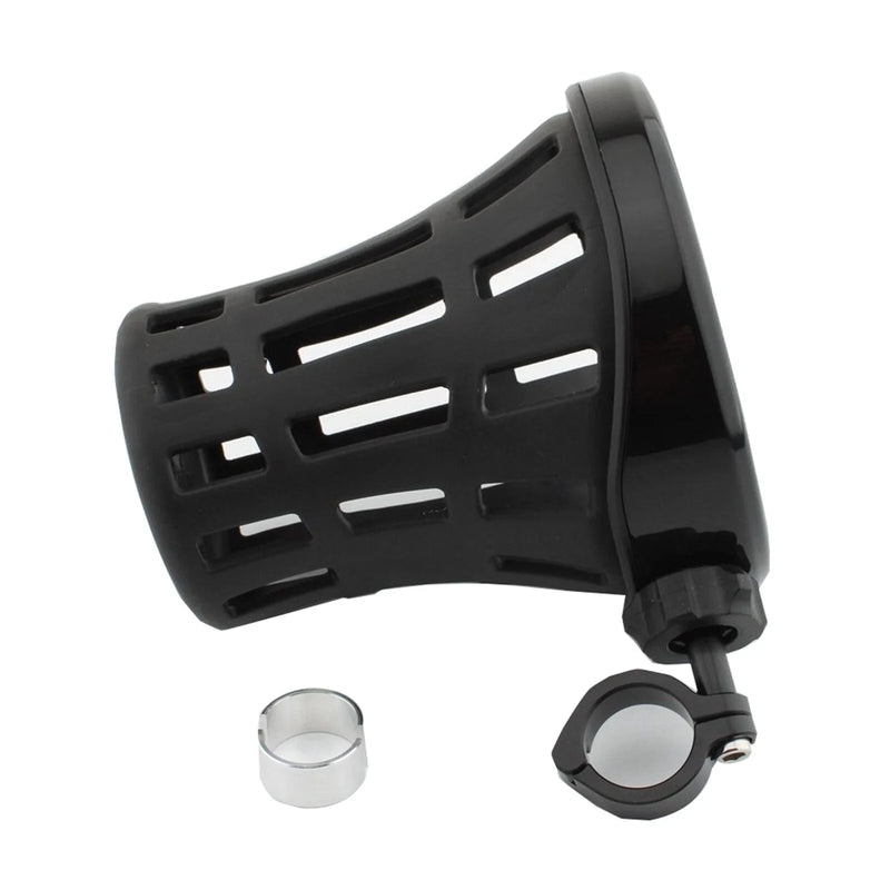 22mm-25mm Fixed Handlebars Black Handlebar Cup Holder Kit