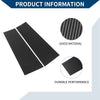 Ford Bronco Offroad (2021-2022) Black Carbon Fiber 2 x Car Pillar Window Trims