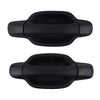 LH+RH Rear Outer Door Handles Black Fits Isuzu D-max Holden Rodeo UTE 2003-11