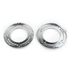 Harley Road Street Tri Glide Chrome Rear Speaker Accent Cover Trim (2009-2023)