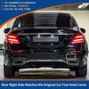 Mercedes-Benz W213 (2017-2023) Silver Tone Rear Bumper Tow Hook Cover