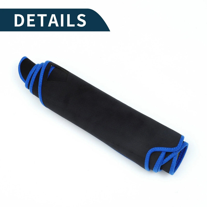 Honda N-WGN JH3 / JH4 Sun Protector Black Blue Dashboard Cover Mat (2013-2020)
