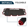 Subaru Levorg VN Series (2014-2023) - Black Red Dash Cover Mat
