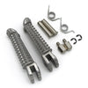 Yamaha YZF-R1 Silver Front Footrest Pegs (2002-2023)