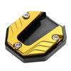 Motorcycle Bikes - Gold Kickstand Extender Foot Stand Pad