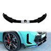 BMW X6 G06 M Sport Front Bumper Spoiler Splitter Lip Kit (2023-2024)