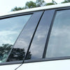 Honda Accord (2013-2017) Black Accessories 6 x Window Pillar Post Molding Trim