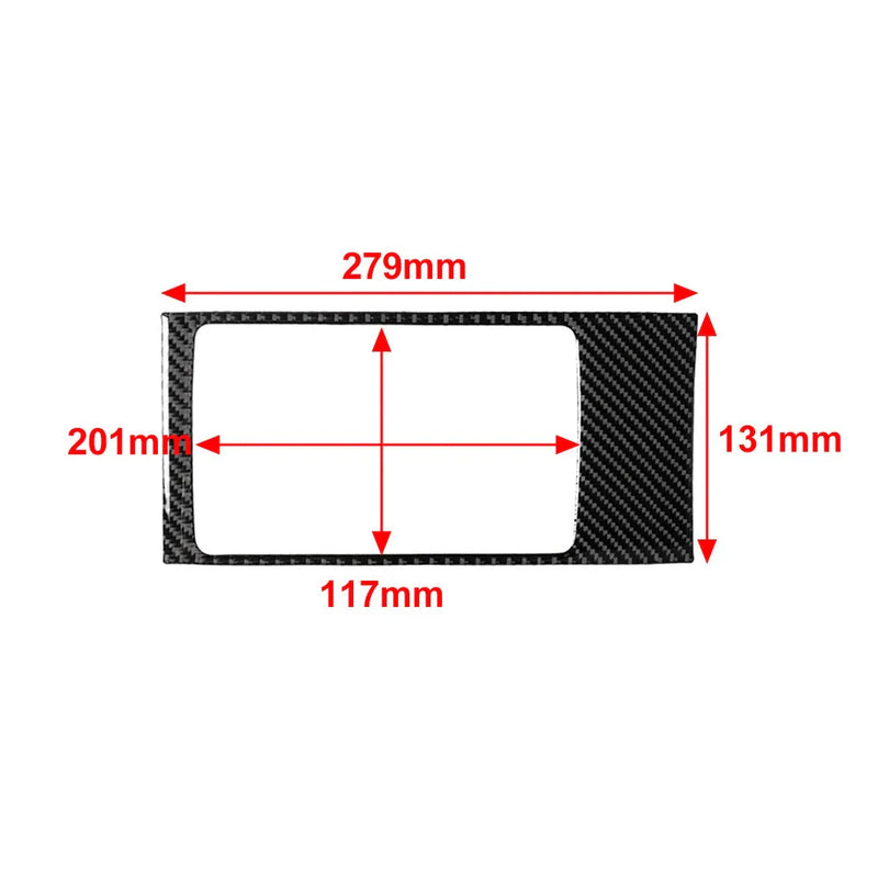 Audi A3 S3 Carbon Fiber Armrest Storage Box Cover (2013-2020)