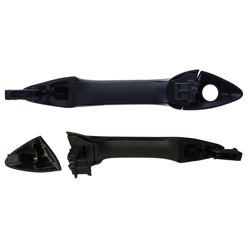 Hyundai i30 GD Door Handle Set 4x Front Rear Left+Right Outer Black (2012–2017)