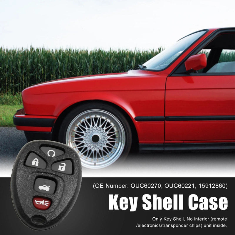 Chevrolet Impala Key Fob Case 5-Button (2006-2009)