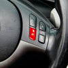 BMW 3 Series E46 M3 Red Steering Wheel I/O VO Button Cover (1998-2004)