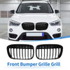 BMW X1 F48 (2016-2022) Gloss Black Front Upper Bumper Grille