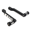 Harley FLHT FLTR Black Heel & Toe Shift Lever & Shifter Pegs