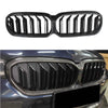 21-24 BMW 530i 540i G30 LCI Real Carbon Replace Front Kidney Grille