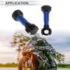 0.87"-1.1" Aluminum Alloy Plastic Motorcycle Slider Frame Blue 2 x Set