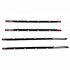 Weatherstrip Door Belt Black Set 4 LH+RH Fits Honda Accord CD 4D SED 1994-97 D05