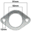 Nissan 280C 6cyl 2.8L Petrol 1980~1984 Exhaust Pipe Flange Gasket