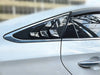 Hyundai Sonata Carbon Fiber Look Side Window Louvers (2015-2019)