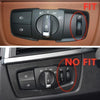 BMW F20 F21 F30 F32 F33 Headlight Switch Button Panel Cover Knob 2 x (2012-2019)