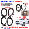 Windshield Front Door Rubber Set 6 Fits Toyota Fortuner AN50 AN60 SUV 2005-15