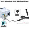 Stereo FM AM Radio Fakra Z to DIN Plug Antenna Adapter Cable