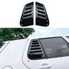 VW Golf 4 MK4 (1997-2006) Black Rear Side Window Louver Cover