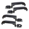 Nissan Versa (2007-2012) Front & Rear Left Right Outer Door Handles Set 4 x