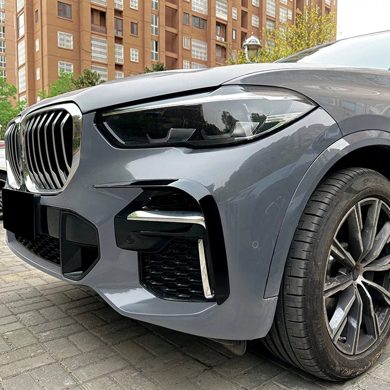 BMW X5 G05 Gloss Black Fog Light Covers (2019-2022)
