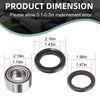 Kawasaki Bayou 300 / 400 2Pcs Front Wheel Bearing & Seal Kit (1998–2008)