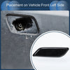 Honda Accord VIII 2011-2013 Black 1 x Front Left Washer Nozzle Cover