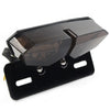 Motorcycle Red Tail Light Turn Signal Brake License Plate Holder