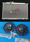 Toyota Mark 2 Chaser JZX100 1JZ-GTE Aluminum Radiator & Fans (1996-2001)