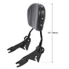 Harley Street Glide (2009-2024) Black Passenger Backrest Sissy Bar