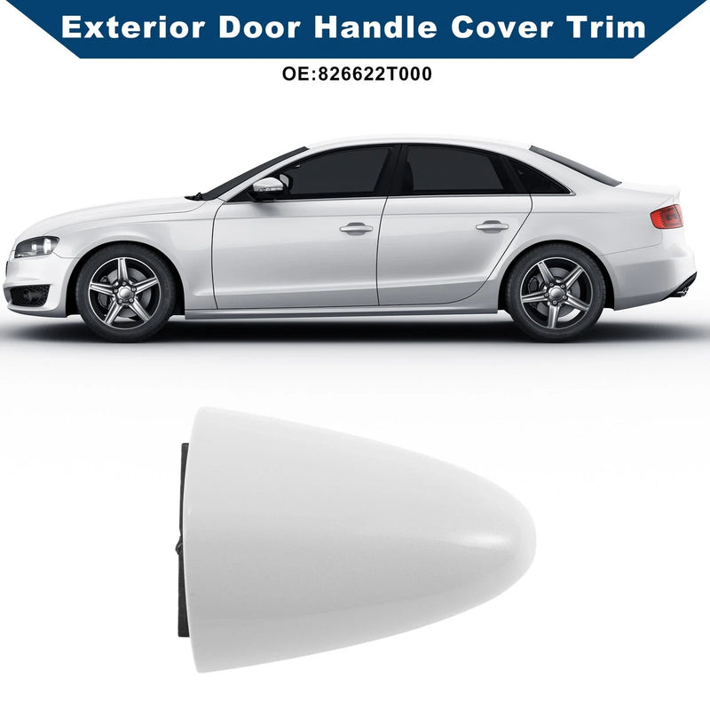 Kia Optima White ABS Exterior Door Handle Cover Trim (2011-2016)