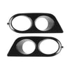 2001-2006 BMW E46 M3 Gloss Black Front Bumper Fog Light Covers (2001-2006)