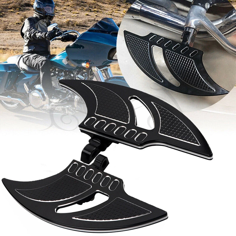 Harley Touring Motorcycle Floorboards Driver Passenger Foot Pegs (2009-2023)