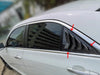 Cadillac ATS 2 x Carbon Fiber Side Window Louver Shutter Cover (2013–2019)