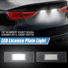BMW 1 Pair White LED Car License Plate Light Assembly