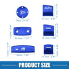 Honda Accord (2018-2022) Blue 10 x Car Master Window Switch Button Covers