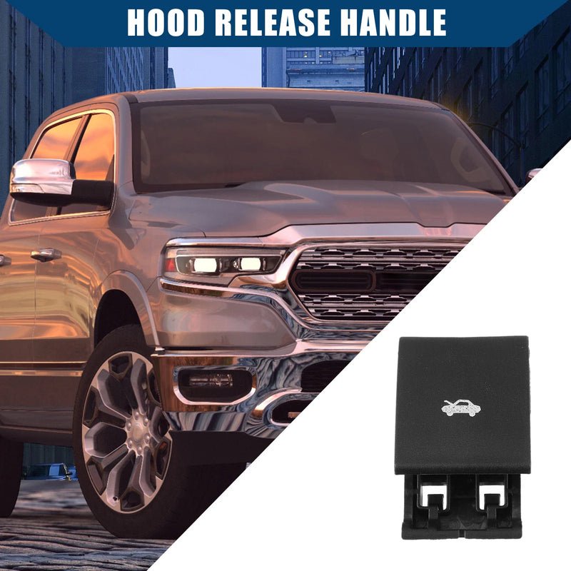Dodge Ram Pickup Black Inner Hood Release Handle